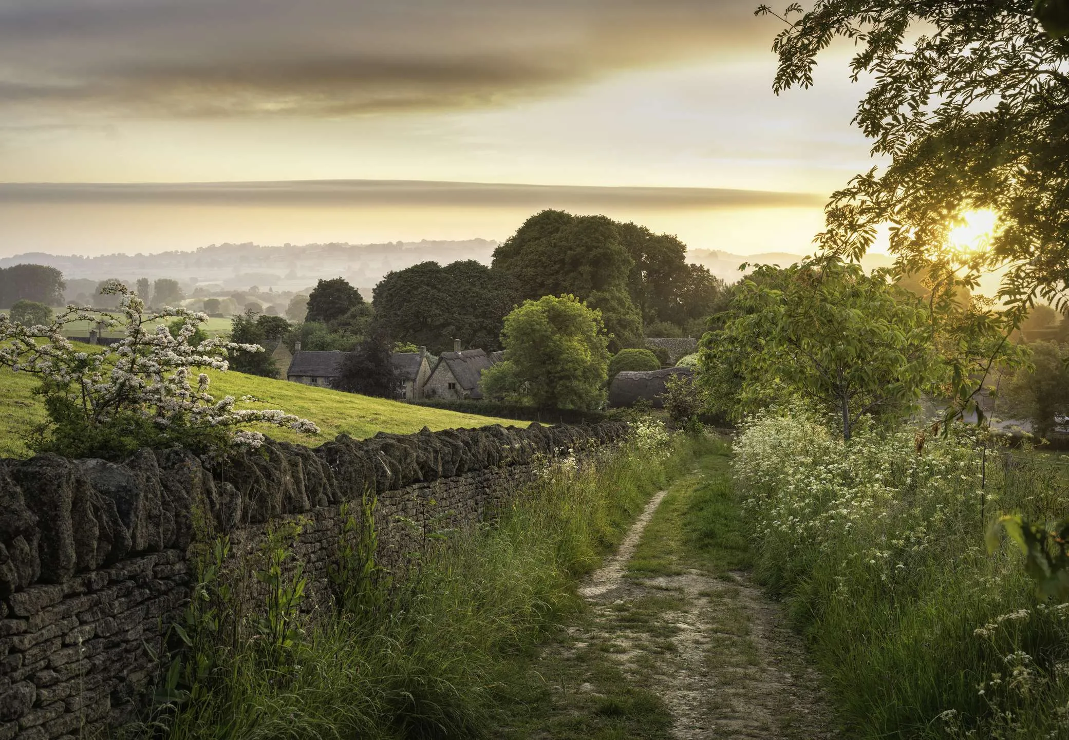 Broad Campden, Spring Trail Walks in Gloucestershire