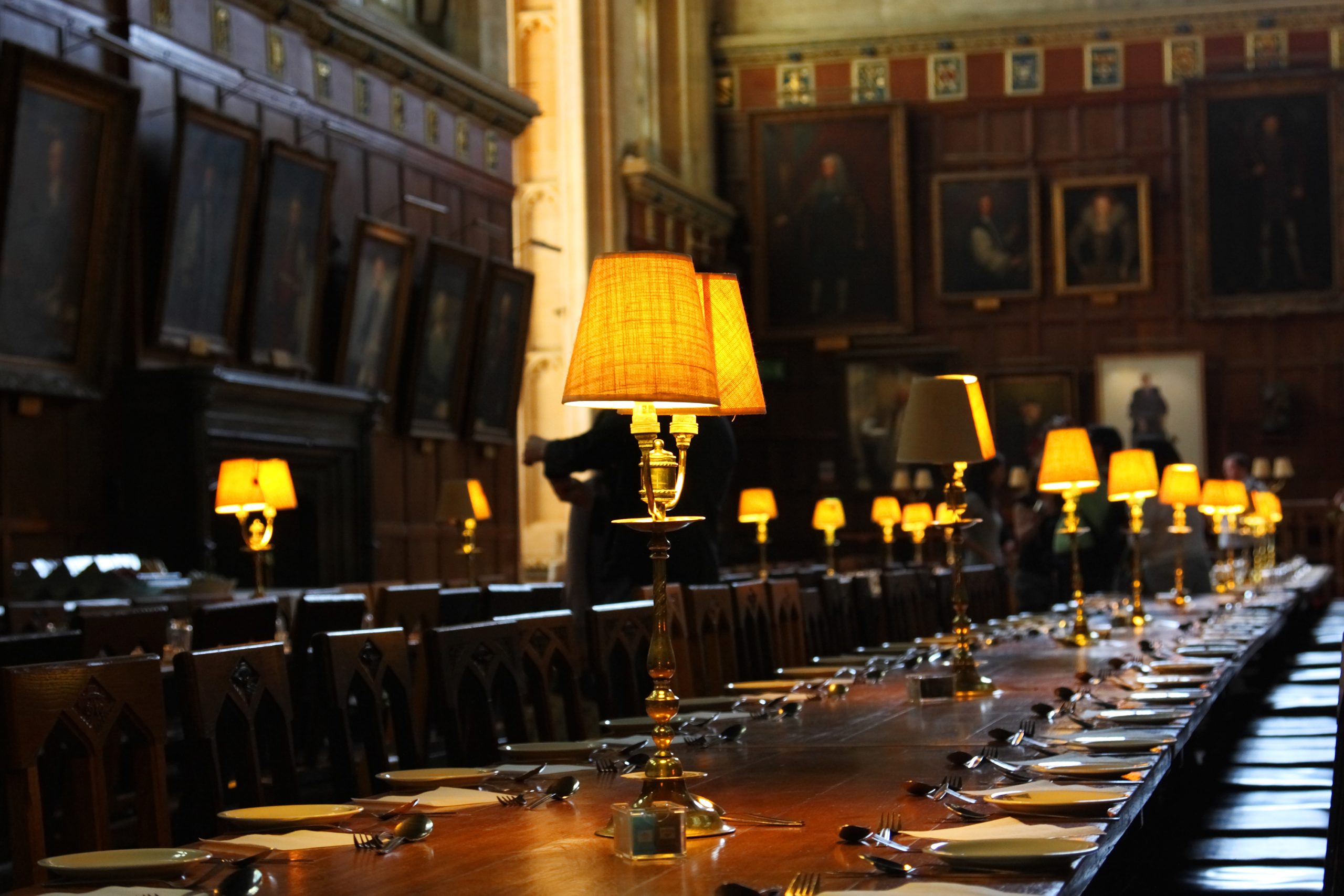 Christ Church dining hall - Filming Locations Harry Potter