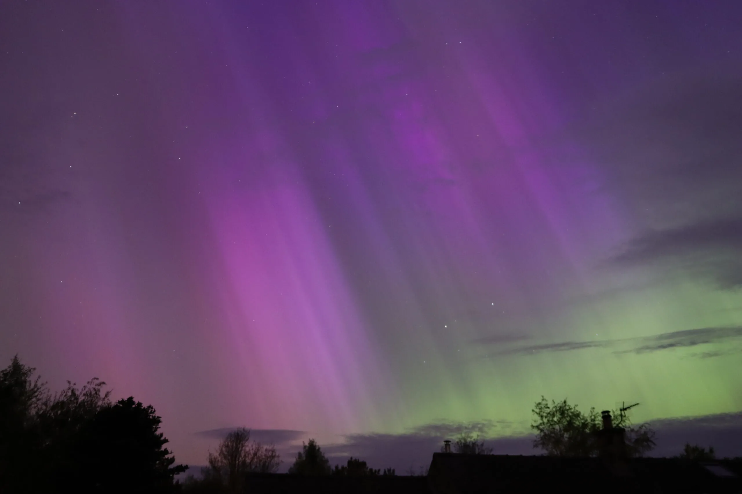 Stargazing Northumberland - Northern Lights