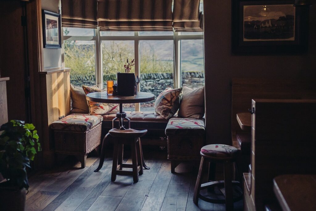 The Queen's Head Troutbeck, Window seat