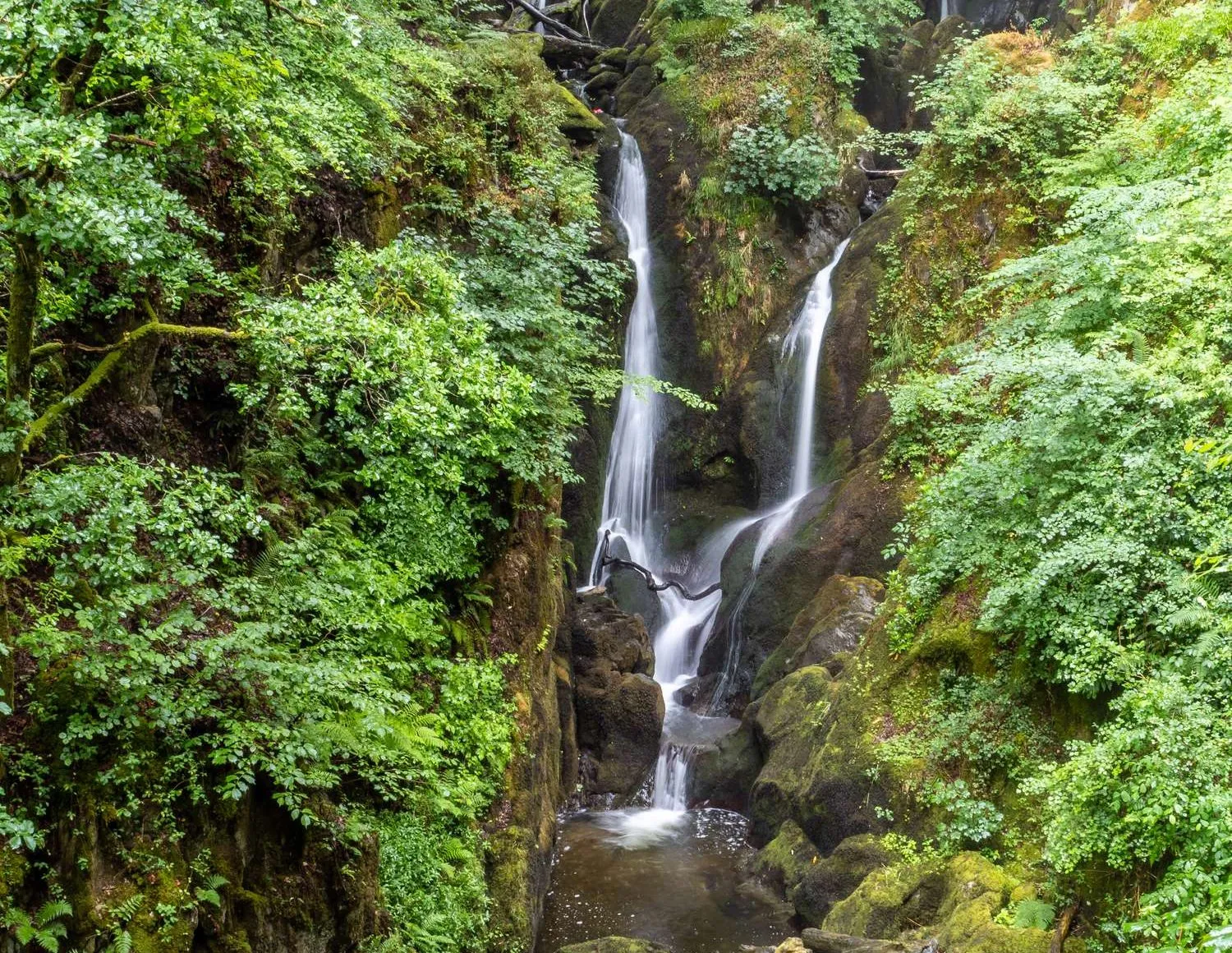 Stock Ghyll - Waterfalls Cumbria